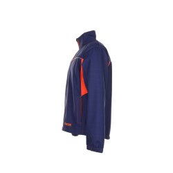 PLANAM Herren Softshelljacke BASALT-NEON Marine/Orange