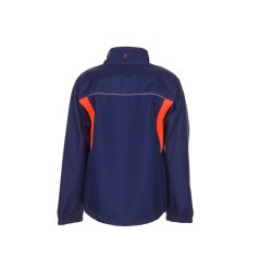 PLANAM Herren Softshelljacke BASALT-NEON Marine/Orange