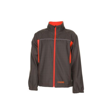 PLANAM Herren Softshelljacke BASALT-NEON Olivgrün/Orange