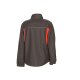 PLANAM Herren Softshelljacke BASALT-NEON Olivgrün/Orange