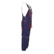 PLANAM Latzhose KIDS Reflexbiesen RIP-STOP Marine/Orange