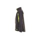 PLANAM Softshelljacke KIDS Reflexbiesen winddicht Anthrazit/Gelb