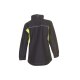 PLANAM Softshelljacke KIDS Reflexbiesen winddicht Anthrazit/Gelb