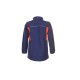 PLANAM Softshelljacke KIDS Reflexbiesen winddicht Marine/Orange