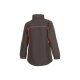 PLANAM Softshelljacke KIDS Reflexbiesen winddicht Olivgrün/Orange