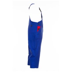 PLANAM Latzhose KIDS Strapazierfähig Kornblumenblau/Rot