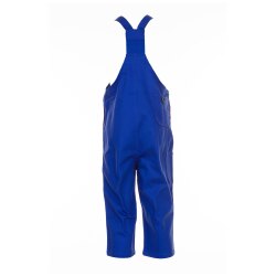 PLANAM Latzhose KIDS Strapazierfähig Kornblumenblau/Rot