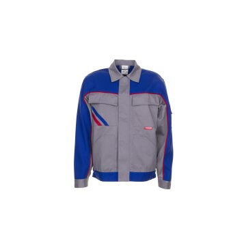 PLANAM Herren Bundjacke HIGHLINE Zink/Kornblumenblau/Rot
