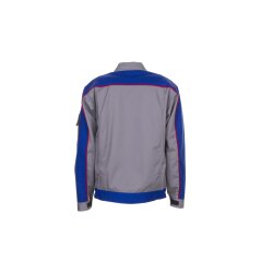 PLANAM Herren Bundjacke HIGHLINE Zink/Kornblumenblau/Rot