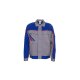 PLANAM Herren Bundjacke HIGHLINE Zink/Kornblumenblau/Rot