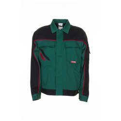 PLANAM Herren Bundjacke HIGHLINE Grün/Schwarz/Rot