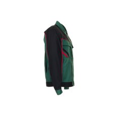 PLANAM Herren Bundjacke HIGHLINE Grün/Schwarz/Rot