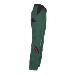 PLANAM Herren Bundhose HIGHLINE Grün/Schwarz/Rot