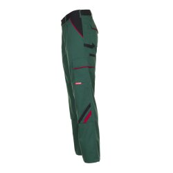 PLANAM Herren Bundhose HIGHLINE Grün/Schwarz/Rot