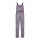 PLANAM Herren Latzhose HIGHLINE Zink/Schiefer/Rot