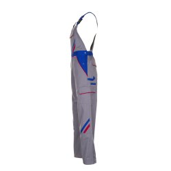 PLANAM Herren Latzhose HIGHLINE Zink/Kornblumenblau/Rot