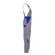 PLANAM Herren Latzhose HIGHLINE Zink/Kornblumenblau/Rot