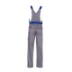 PLANAM Herren Latzhose HIGHLINE Zink/Kornblumenblau/Rot
