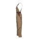 PLANAM Herren Latzhose HIGHLINE Khaki/Braun/Zink