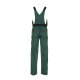 PLANAM Herren Latzhose HIGHLINE Grün/Schwarz/Rot