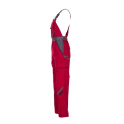 PLANAM Herren Latzhose HIGHLINE Rot/Schiefer/Schwarz