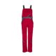 PLANAM Herren Latzhose HIGHLINE Rot/Schiefer/Schwarz