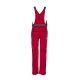 PLANAM Herren Latzhose HIGHLINE Rot/Schiefer/Schwarz