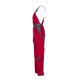 PLANAM Herren Latzhose HIGHLINE Rot/Schiefer/Schwarz