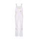 PLANAM Herren Latzhose HIGHLINE Reinweiß/Reinweiß/Gelb