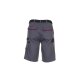 PLANAM Unisex Shorts HIGHLINE Schiefer/Schwarz/Rot