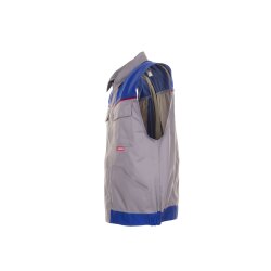 PLANAM Unisex Weste HIGHLINE Zink/Kornblumenblau/Rot