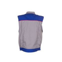 PLANAM Unisex Weste HIGHLINE Zink/Kornblumenblau/Rot