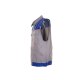 PLANAM Unisex Weste HIGHLINE Zink/Kornblumenblau/Rot