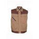 PLANAM Unisex Weste HIGHLINE Khaki/Braun/Zink
