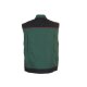 PLANAM Unisex Weste HIGHLINE Grün/Schwarz/Rot
