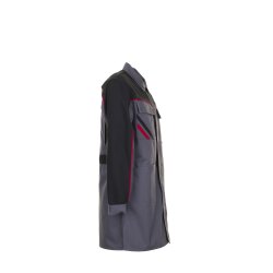 PLANAM Herren Berufsmantel HIGHLINE Schiefer/Schwarz/Rot
