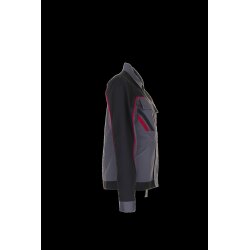 PLANAM Damen Bundjacke HIGHLINE Schiefer/Schwarz/Rot