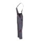 PLANAM Damen Latzhose HIGHLINE Schiefer/Schwarz/Rot