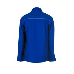 PLANAM Unisex Softshelljacke HIGHLINE Kornblumenblau/Marine/Zink