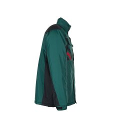 PLANAM Unisex Winterjacke HIGHLINE Grün/Schwarz/Rot