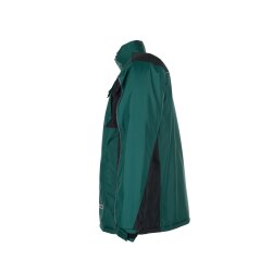 PLANAM Unisex Winterjacke HIGHLINE Grün/Schwarz/Rot