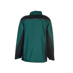 PLANAM Unisex Winterjacke HIGHLINE Grün/Schwarz/Rot