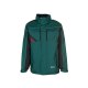 PLANAM Unisex Winterjacke HIGHLINE Grün/Schwarz/Rot