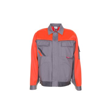 PLANAM Herren V1 Bundjacke VISLINE Zink/Orange/Schiefer