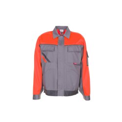 PLANAM Herren V1 Bundjacke VISLINE Zink/Orange/Schiefer