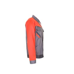 PLANAM Herren V1 Bundjacke VISLINE Zink/Orange/Schiefer