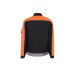 PLANAM Herren V1 Bundjacke VISLINE Schwarz/Orange/Zink
