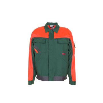 PLANAM Herren V1 Bundjacke VISLINE Grün/Orange/Schiefer