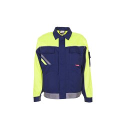 PLANAM Herren V1 Bundjacke VISLINE Marine/Gelb/Zink