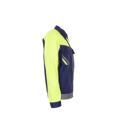 PLANAM Herren V1 Bundjacke VISLINE Marine/Gelb/Zink